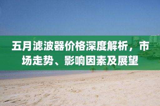 五月滤波器价格深度解析，市场走势、影响因素及展望