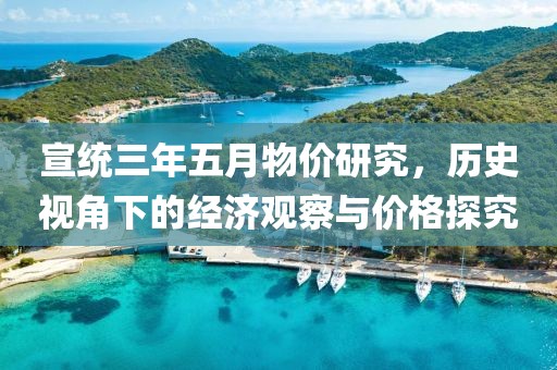 宣统三年五月物价研究，历史视角下的经济观察与价格探究