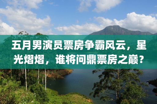 五月男演员票房争霸风云，星光熠熠，谁将问鼎票房之巅？