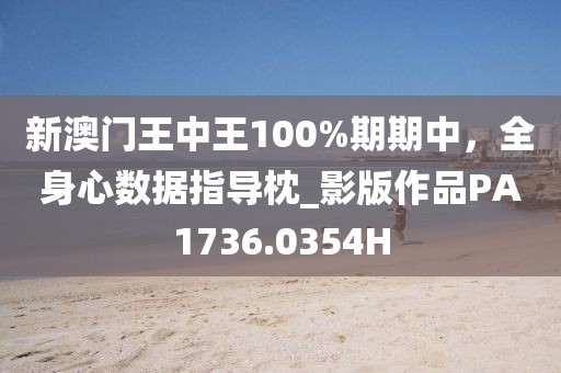 新澳门王中王100%期期中，全身心数据指导枕_影版作品PA1736.0354H