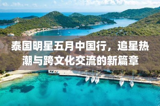 泰国明星五月中国行，追星热潮与跨文化交流的新篇章