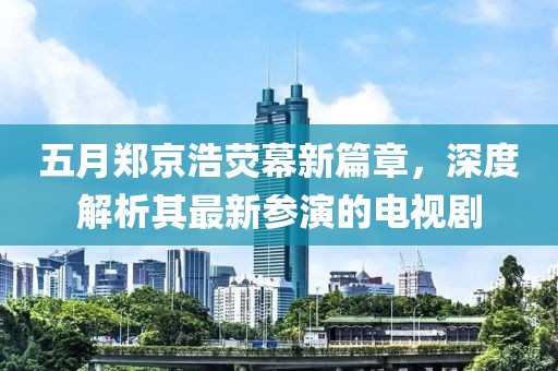 五月郑京浩荧幕新篇章，深度解析其最新参演的电视剧
