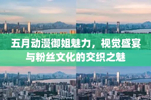 五月动漫御姐魅力，视觉盛宴与粉丝文化的交织之魅
