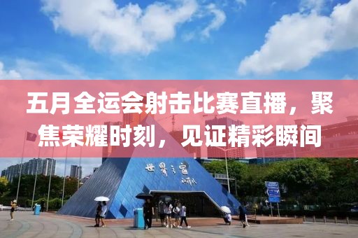 五月全运会射击比赛直播，聚焦荣耀时刻，见证精彩瞬间