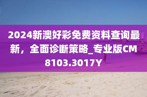 2024新澳好彩免费资料查询最新，全面诊断策略_专业版CM8103.3017Y