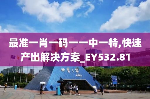 最准一肖一码一一中一特,快速产出解决方案_EY532.81