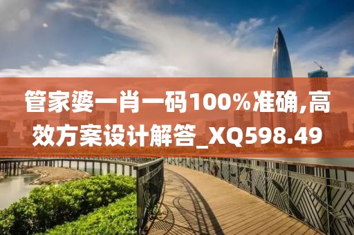 管家婆一肖一码100%准确,高效方案设计解答_XQ598.49