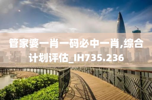 管家婆一肖一码必中一肖,综合计划评估_IH735.236