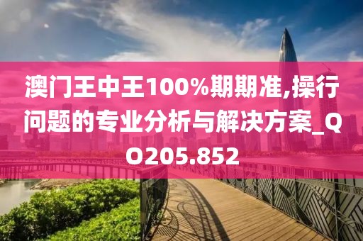 澳门王中王100%期期准,操行问题的专业分析与解决方案_QO205.852