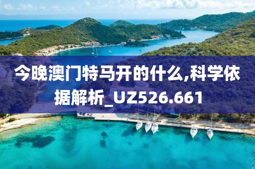 今晚澳门特马开的什么,科学依据解析_UZ526.661