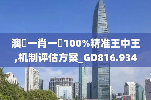 澳門一肖一碼100%精准王中王,机制评估方案_GD816.934