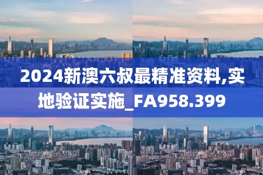 2024新澳六叔最精准资料,实地验证实施_FA958.399