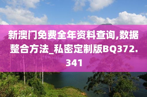 新澳门免费全年资料查询,数据整合方法_私密定制版BQ372.341