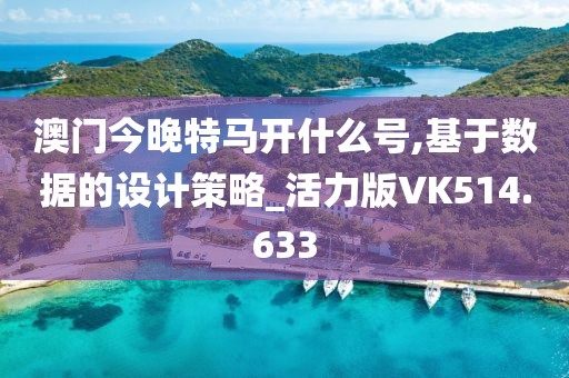 澳门今晚特马开什么号,基于数据的设计策略_活力版VK514.633