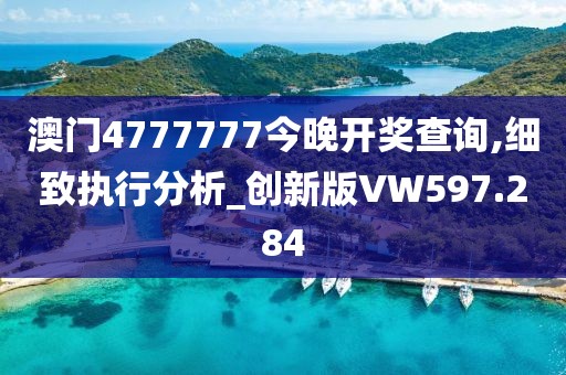澳门4777777今晚开奖查询,细致执行分析_创新版VW597.284