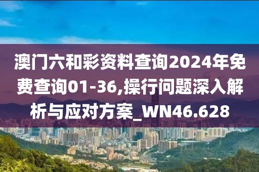 澳门六和彩资料查询2024年免费查询01-36,操行问题深入解析与应对方案_WN46.628