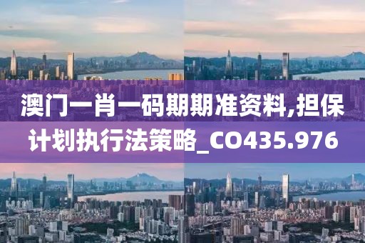 澳门一肖一码期期准资料,担保计划执行法策略_CO435.976