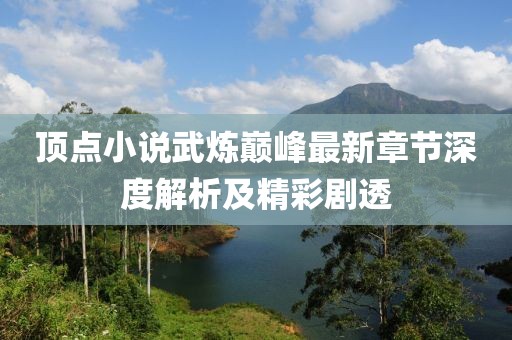 顶点小说武炼巅峰最新章节深度解析及精彩剧透