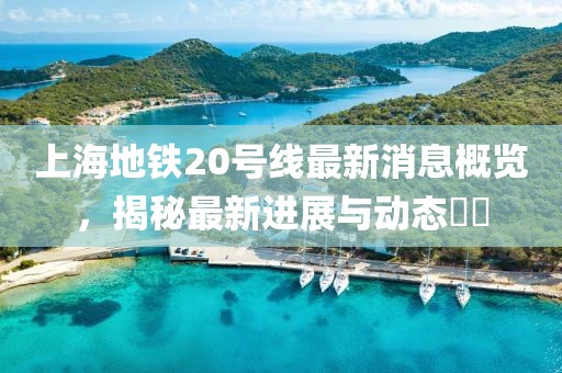 上海地铁20号线最新消息概览，揭秘最新进展与动态​​