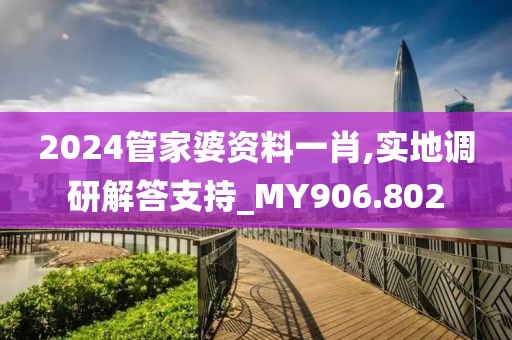 2024管家婆资料一肖,实地调研解答支持_MY906.802