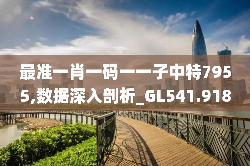 最准一肖一码一一子中特7955,数据深入剖析_GL541.918