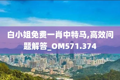 白小姐免费一肖中特马,高效问题解答_OM571.374