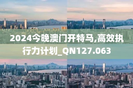 2024今晚澳门开特马,高效执行力计划_QN127.063