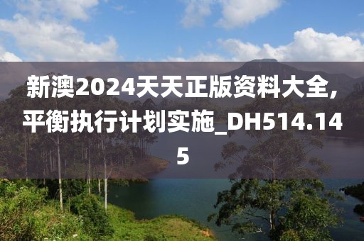 新澳2024天天正版资料大全,平衡执行计划实施_DH514.145