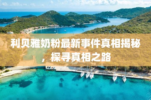 利贝雅奶粉最新事件真相揭秘，探寻真相之路