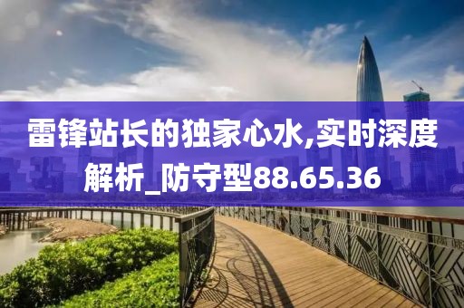 雷锋站长的独家心水,实时深度解析_防守型88.65.36