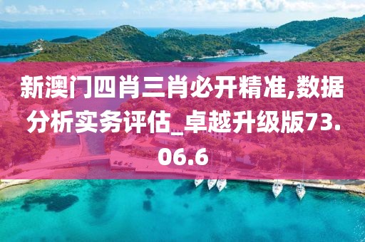 新澳门四肖三肖必开精准,数据分析实务评估_卓越升级版73.06.6
