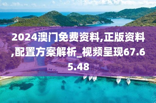 2024澳门免费资料,正版资料,配置方案解析_视频呈现67.65.48