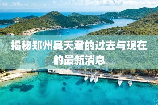 揭秘郑州吴天君的过去与现在的最新消息