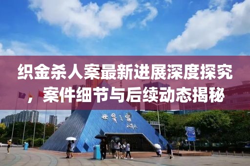 织金杀人案最新进展深度探究，案件细节与后续动态揭秘