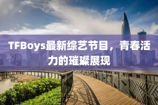 TFBoys最新综艺节目，青春活力的璀璨展现