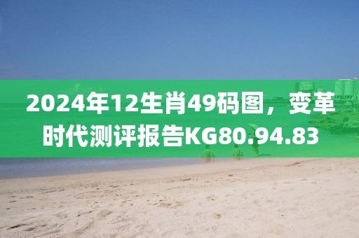 2024年12生肖49码图，变革时代测评报告KG80.94.83