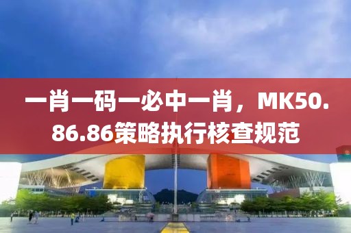 一肖一码一必中一肖，MK50.86.86策略执行核查规范
