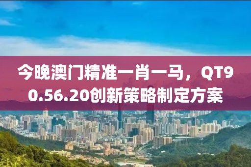今晚澳门精准一肖一马，QT90.56.20创新策略制定方案