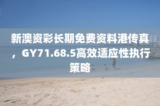 新澳资彩长期免费资料港传真，GY71.68.5高效适应性执行策略